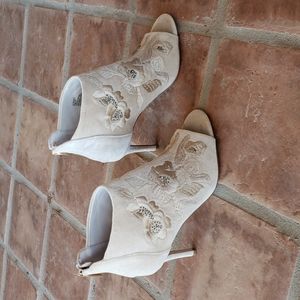 Vince Camuto Imagine Padget open toe booties size 37, 7 US